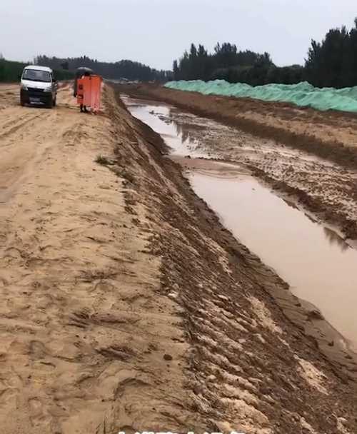 临沂沂南县河道降水
